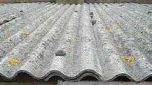 Asbestos garage roof